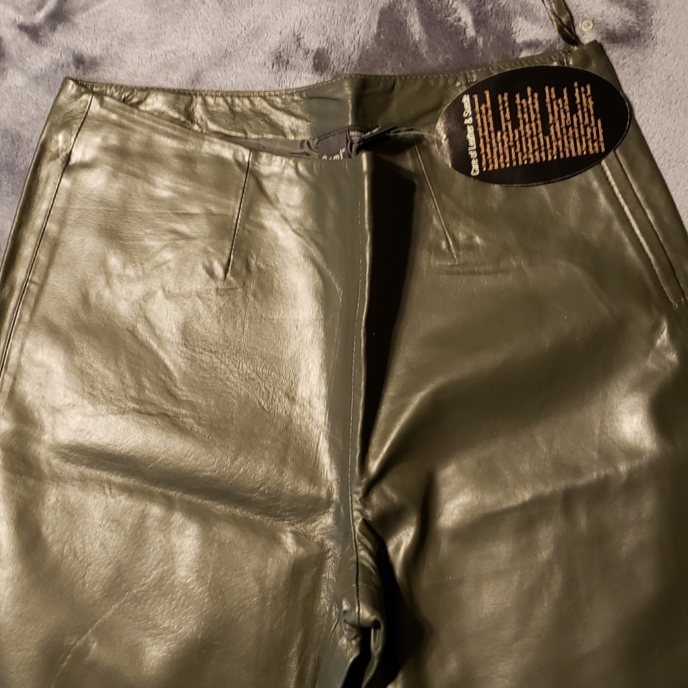 Leather pants